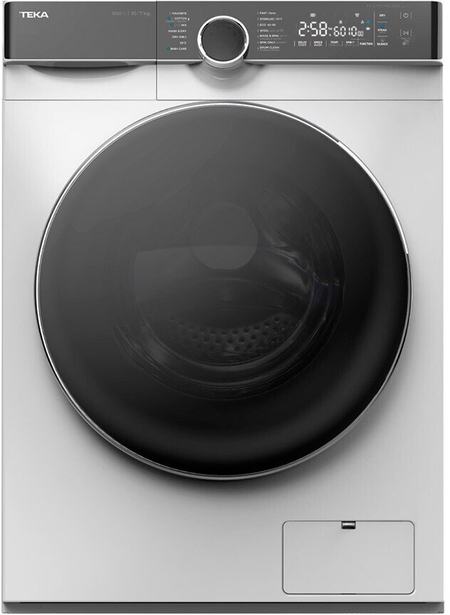 Стирально-сушильная машина Teka WDK 81050 WH, 10 + 7 кг, 1500об/мин